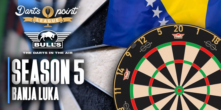 Darts point Bull's liga: BiH - Banja Luka - SEZONA 5