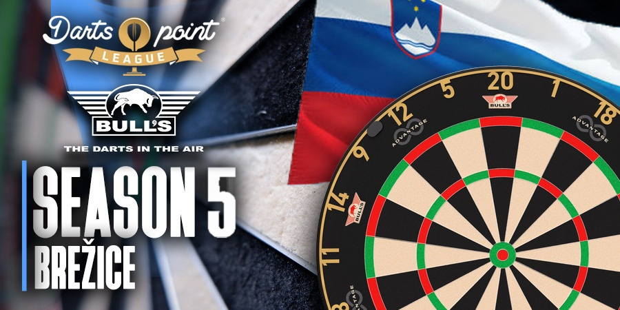 Darts point Bull's liga: Slovenija - Brežice - SEZONA 5