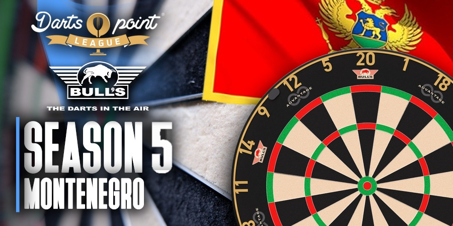 Darts point Bull's liga: Crna Gora - Nikšić - SEZONA 5