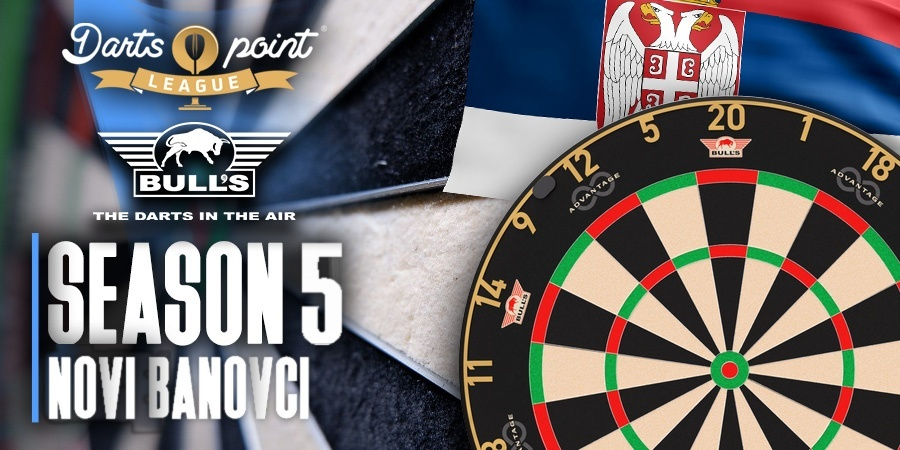 Darts point Bull's liga: Srbija - Novi Banovci - SEZONA 5