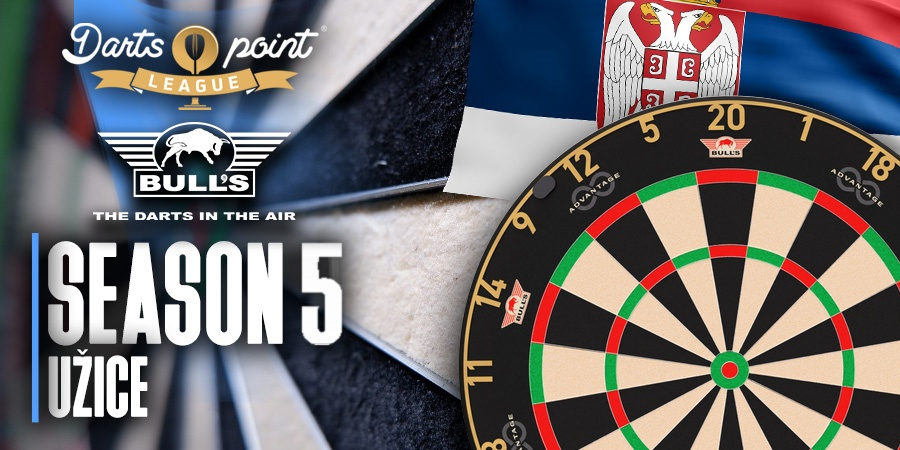 Darts point Bull's liga: Srbija - Užice - SEZONA 5