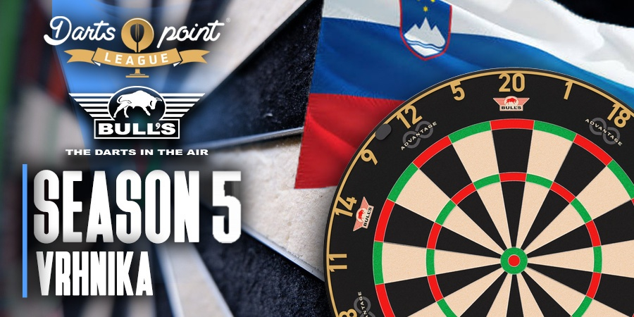 Darts point Bull's liga: Slovenija - Vrhnika/Ljubljana - SEZONA 5