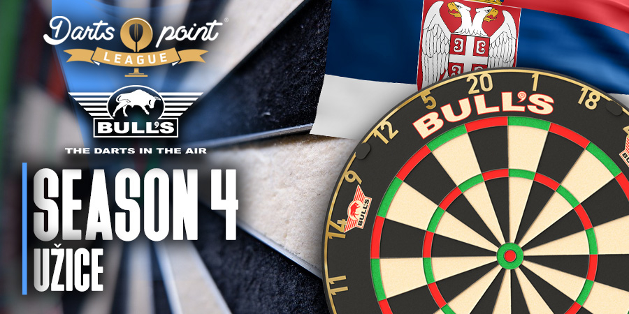 Darts point Bull's league: Serbia - Užice  - SEASON 4